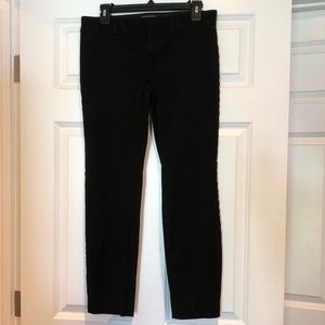 Banana Republic Sloan Fit Black Pants, Size 6